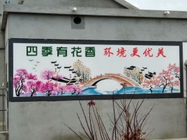 上犹墙绘的特点和形势