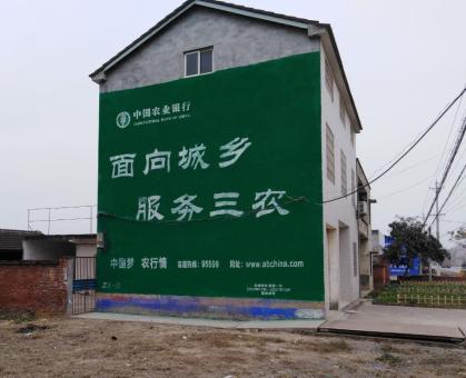 上犹为什么制作墙体广告