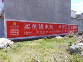 上犹墙体广告公司全面解决农村墙体广告痛点