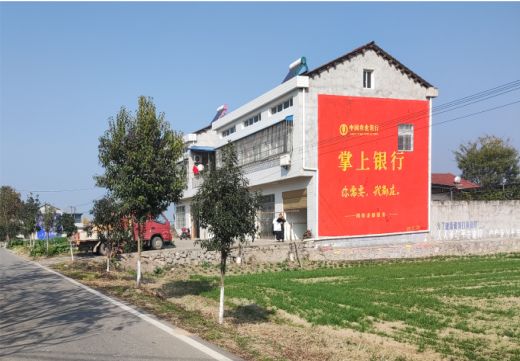 上犹墙体广告具有的独特优势