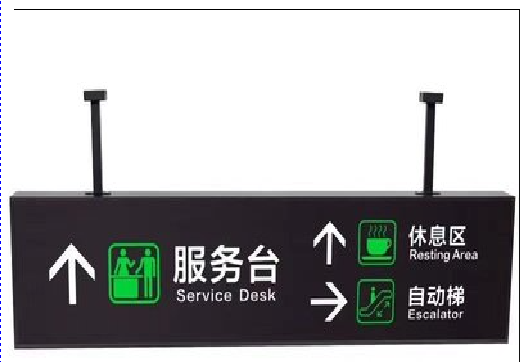 上犹吊牌灯箱制作流程。