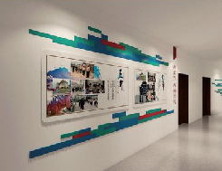 上犹企业文化墙用什么材料好？