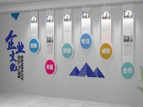 上犹企业文化墙需要传递什么办公文化？